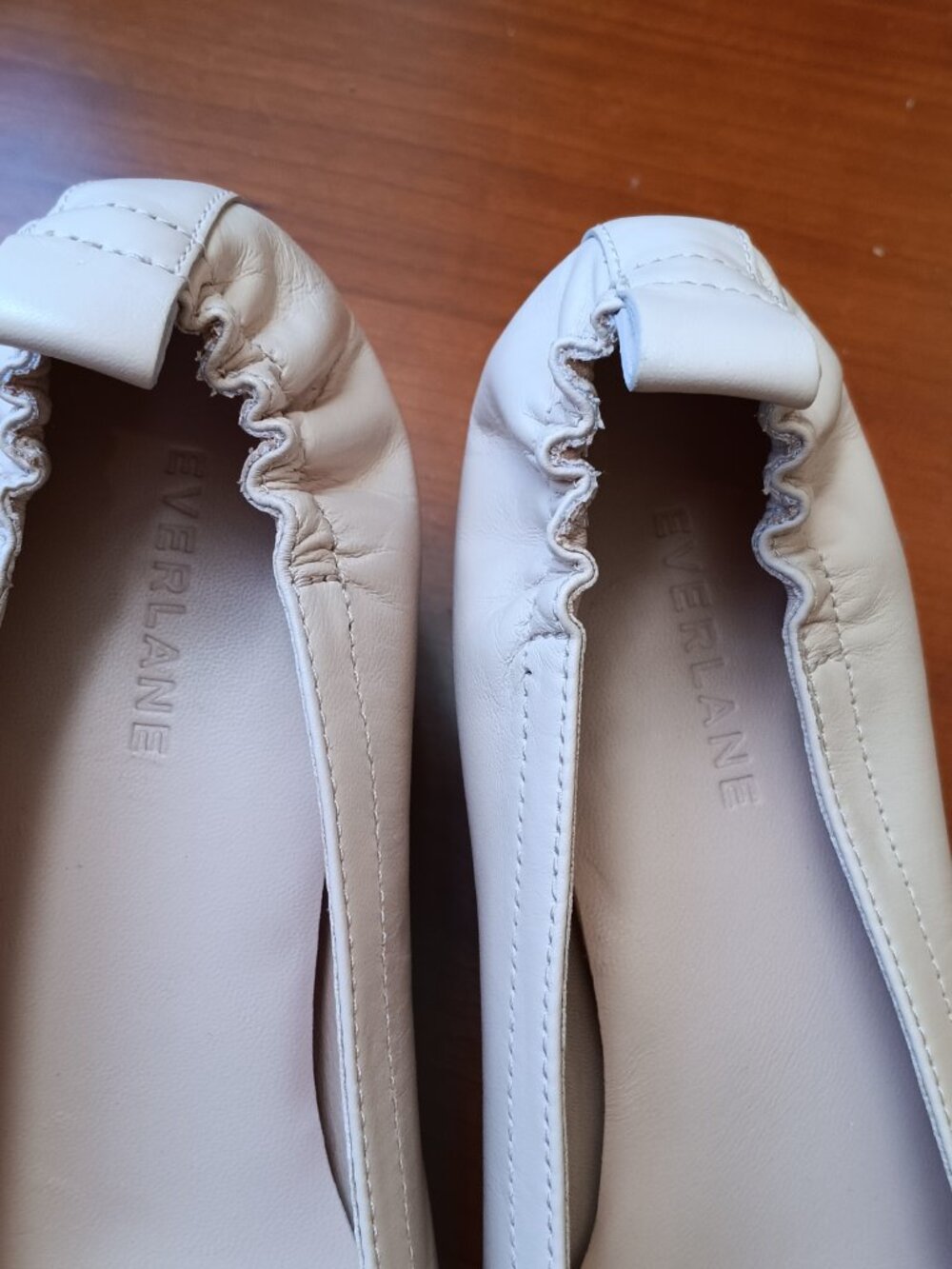 NWT Everlane The Day Heel Light Taupe Size 10 - Picture 9 of 9
